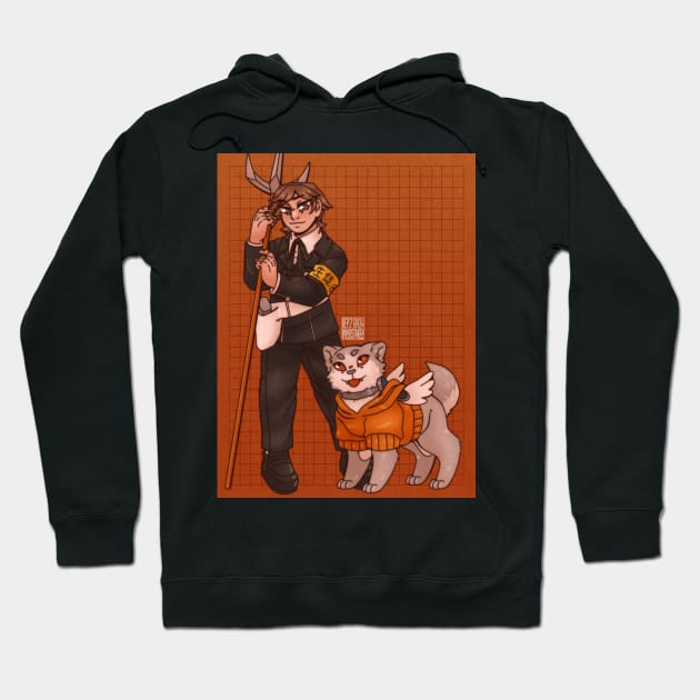 Ken Amada Hoodie by paperstarzz